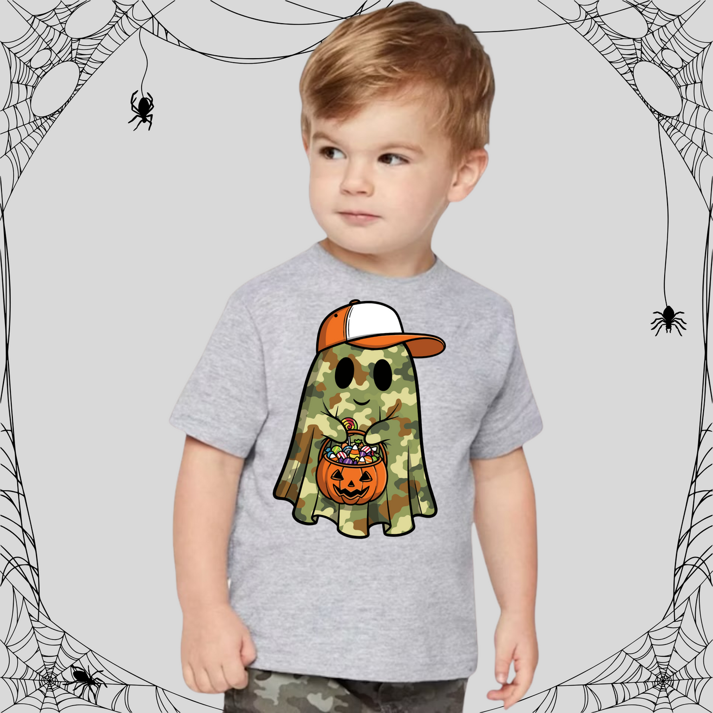 Toddler Camo Ghost Tee