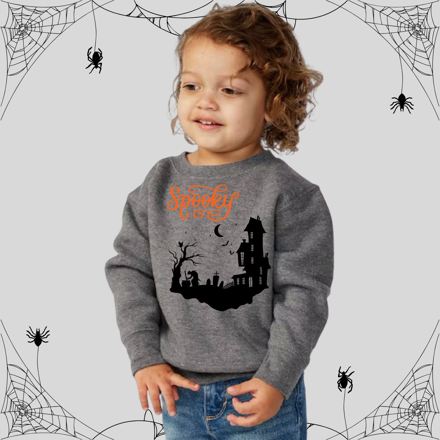 Toddler Spooky Halloween Sweatshirt