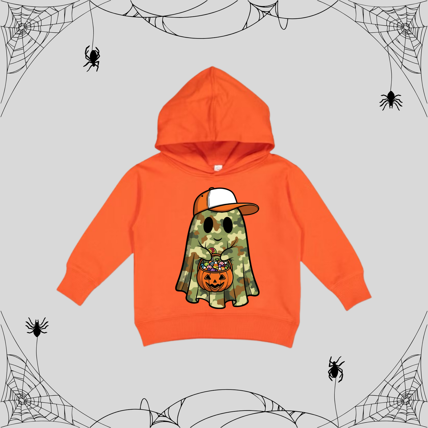 Toddler Camo Ghost Hoodie