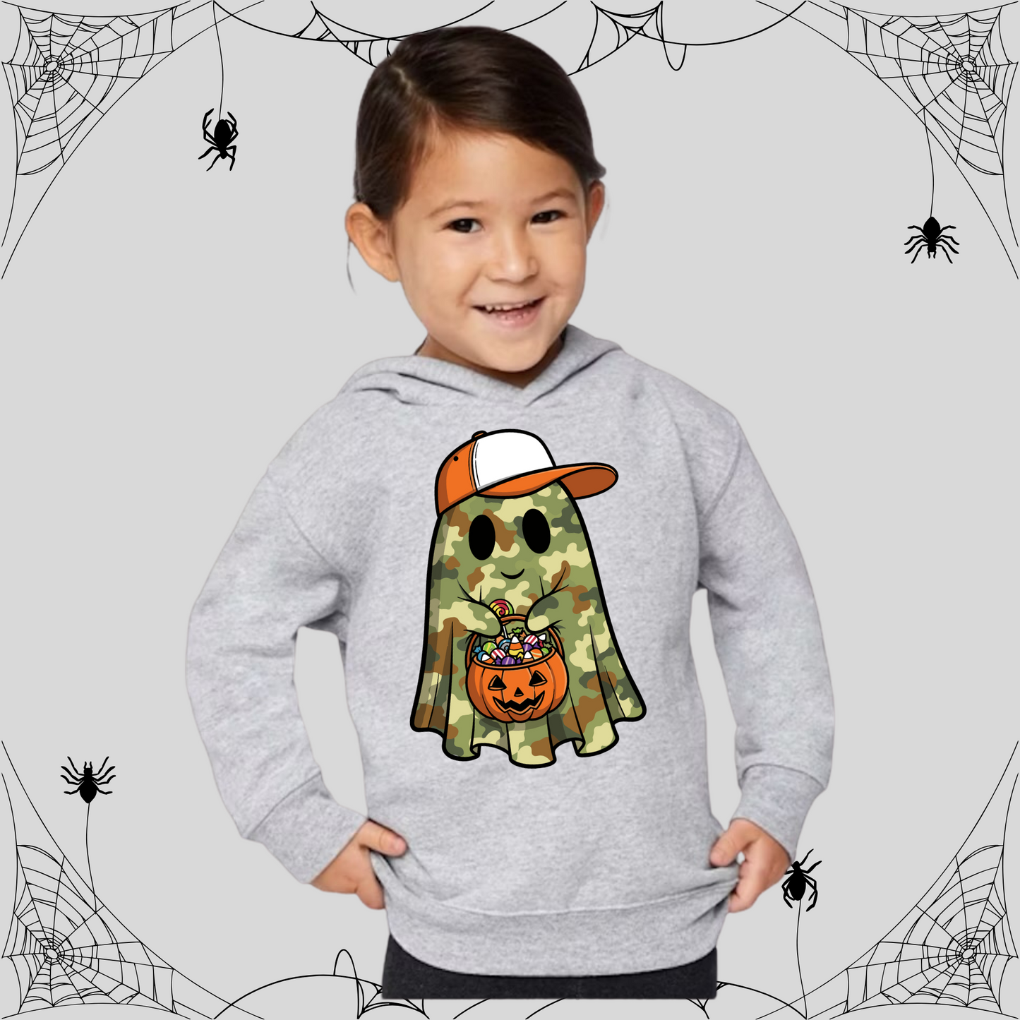 Toddler Camo Ghost Hoodie