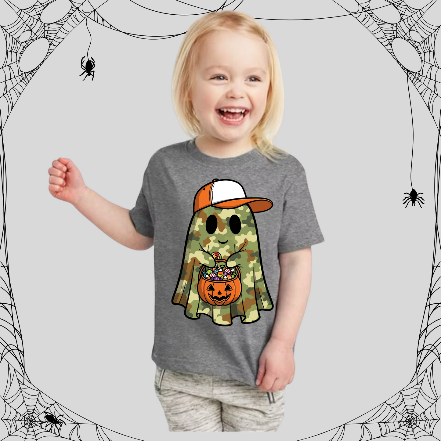 Toddler Camo Ghost Tee