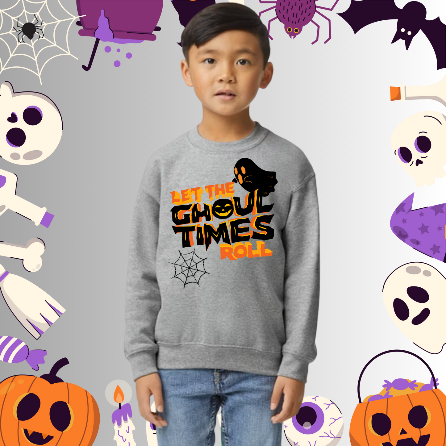 Youth Ghoul Times Roll O/B Sweatshirt