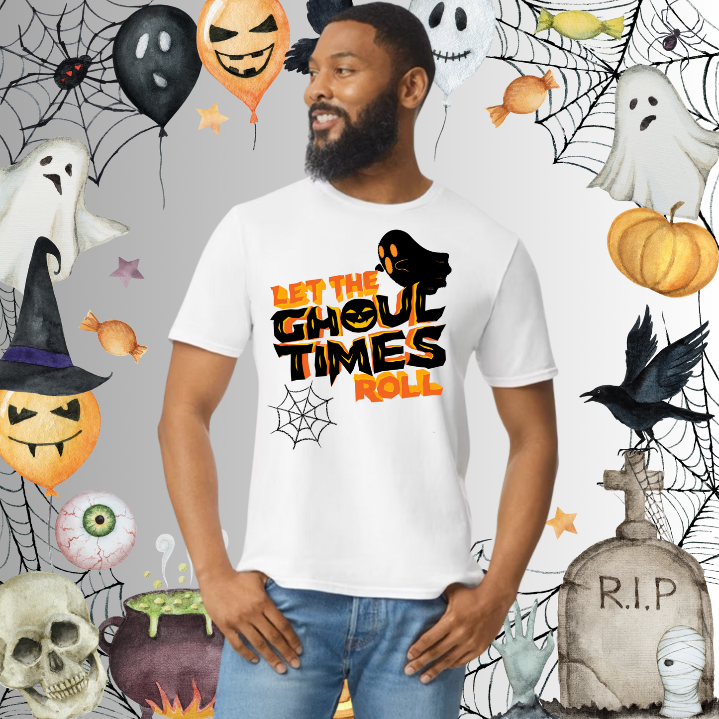 Adult Ghoul Times Roll O/B Tee