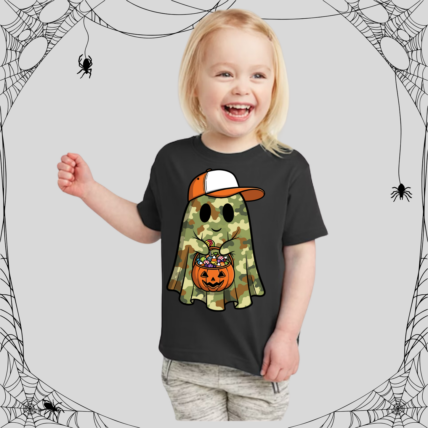 Toddler Camo Ghost Tee