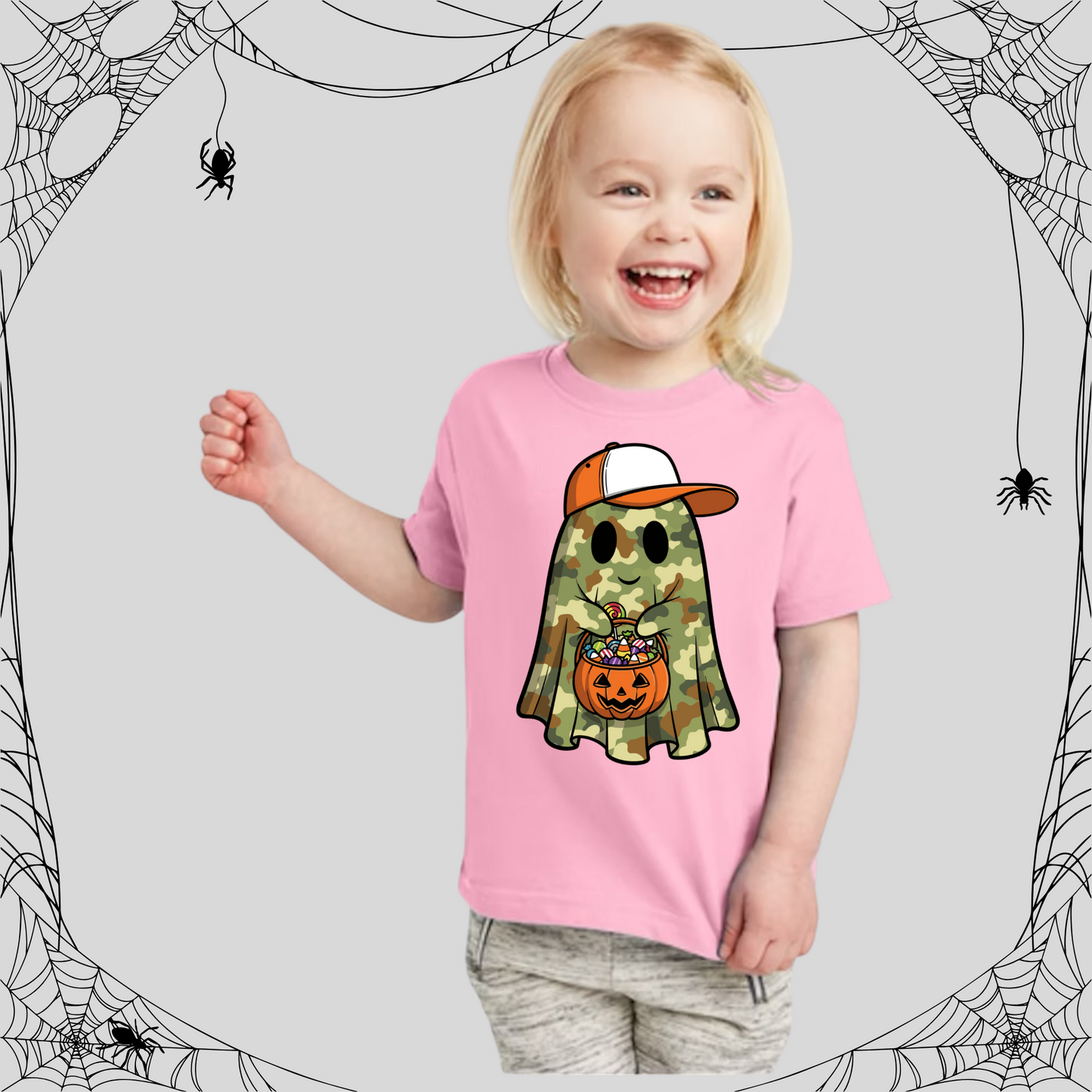 Toddler Camo Ghost Tee