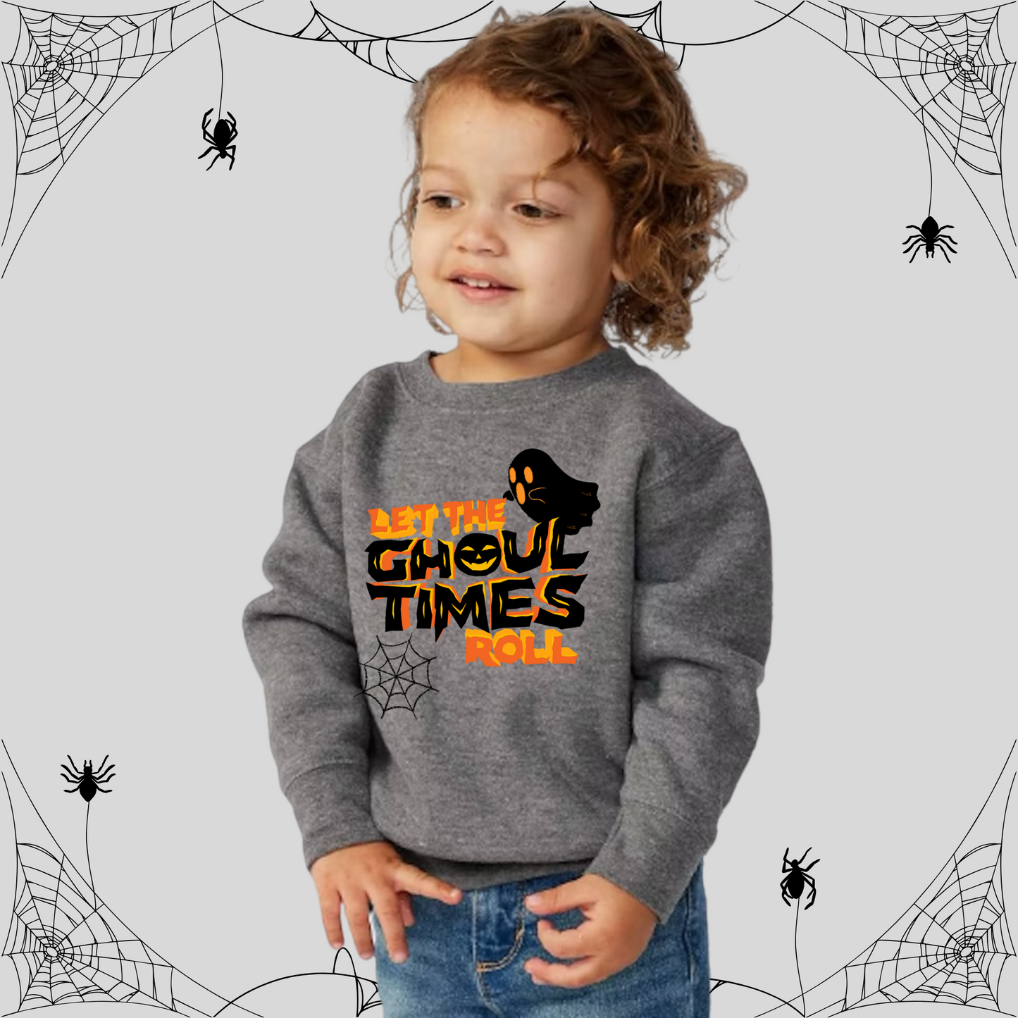 Toddler Ghoul Times Roll O/B Sweatshirt