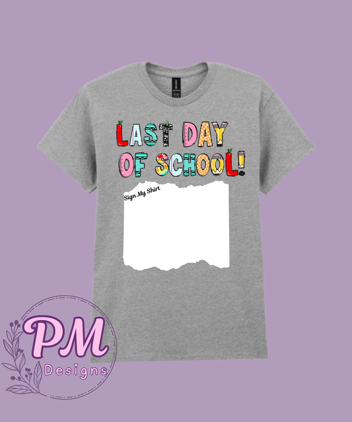 Last Day Of School Cotton Tee