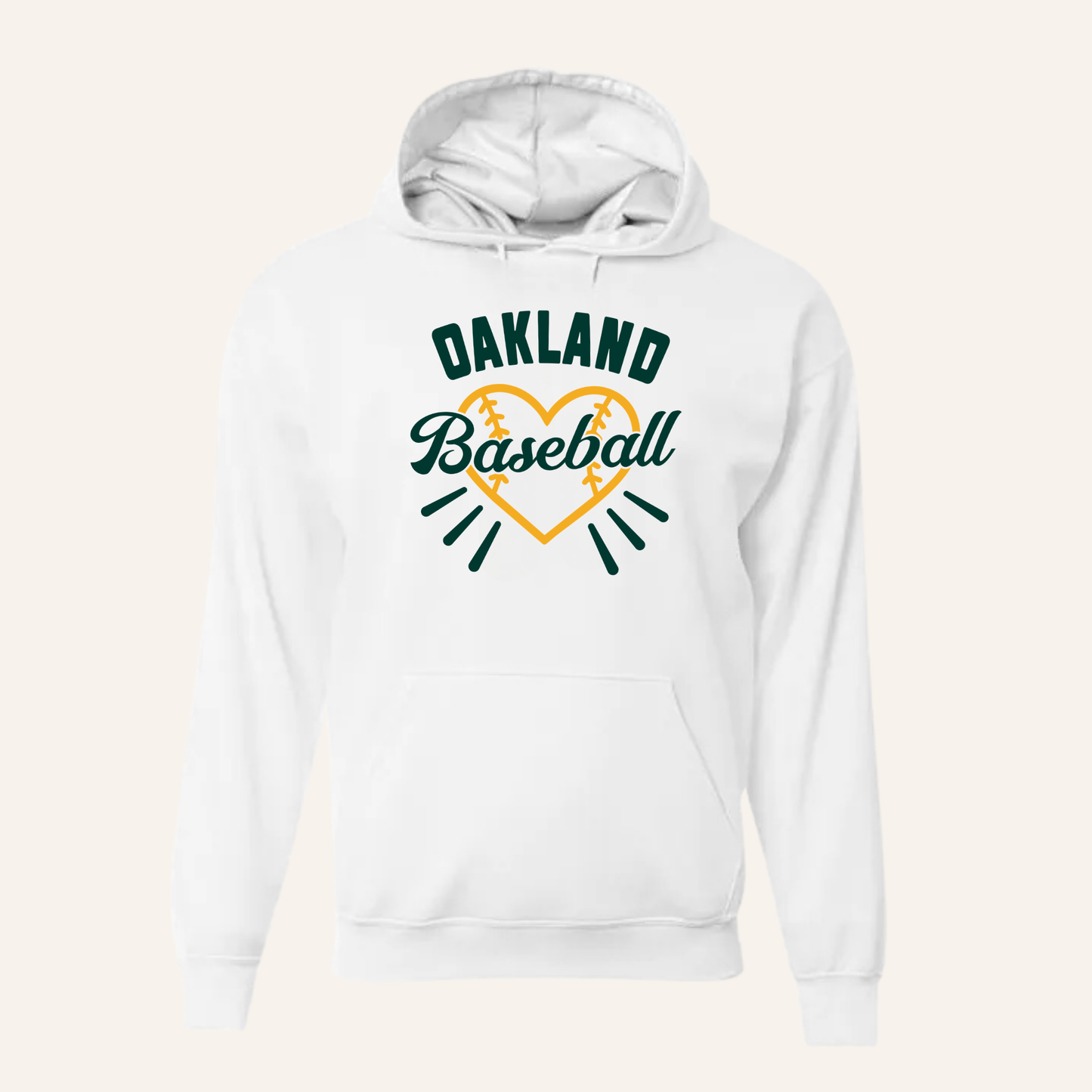 Oakland 💛 Baseball DriFit Hoodie