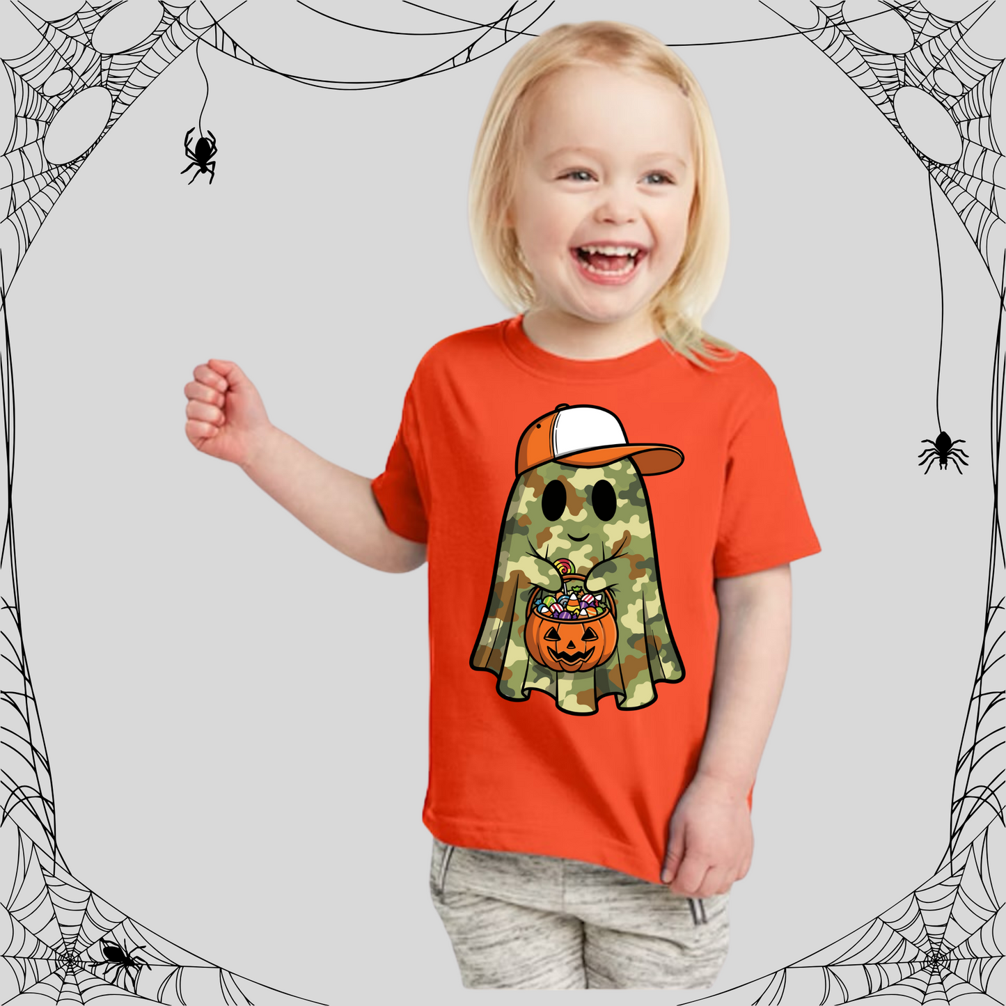 Toddler Camo Ghost Tee