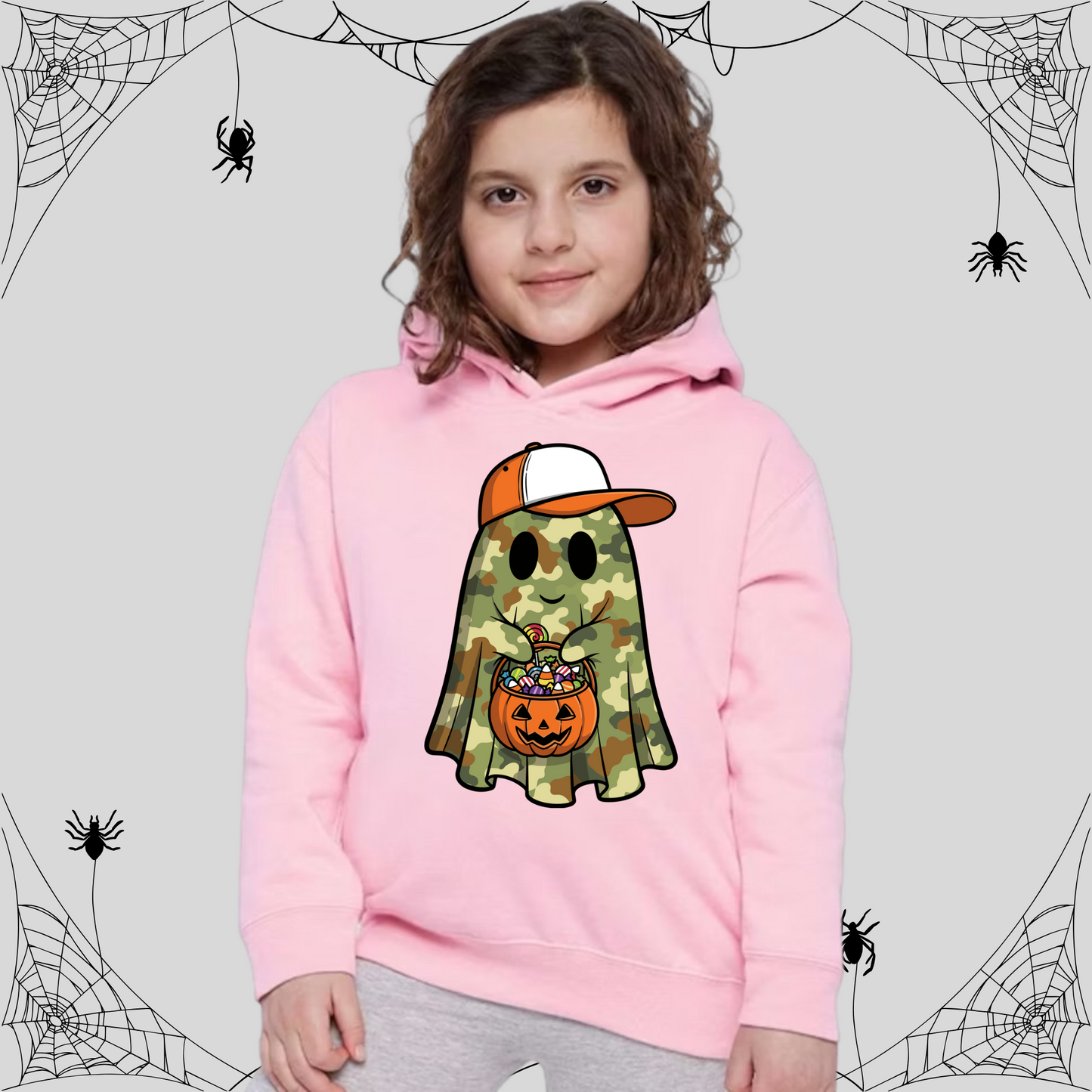 Toddler Camo Ghost Hoodie