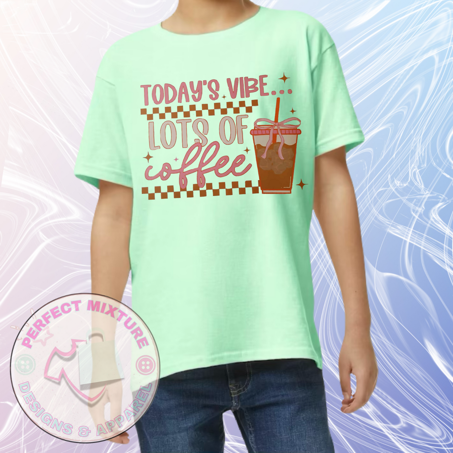 Todays Vibe Coffee Design Tee