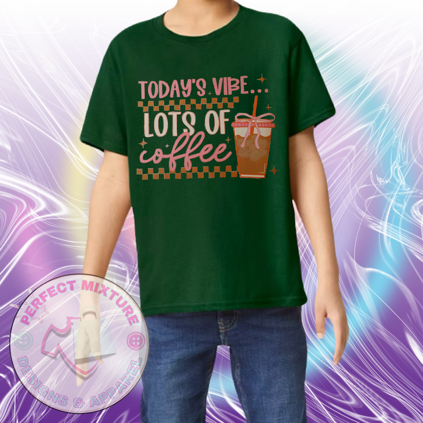 Todays Vibe Coffee Design Tee