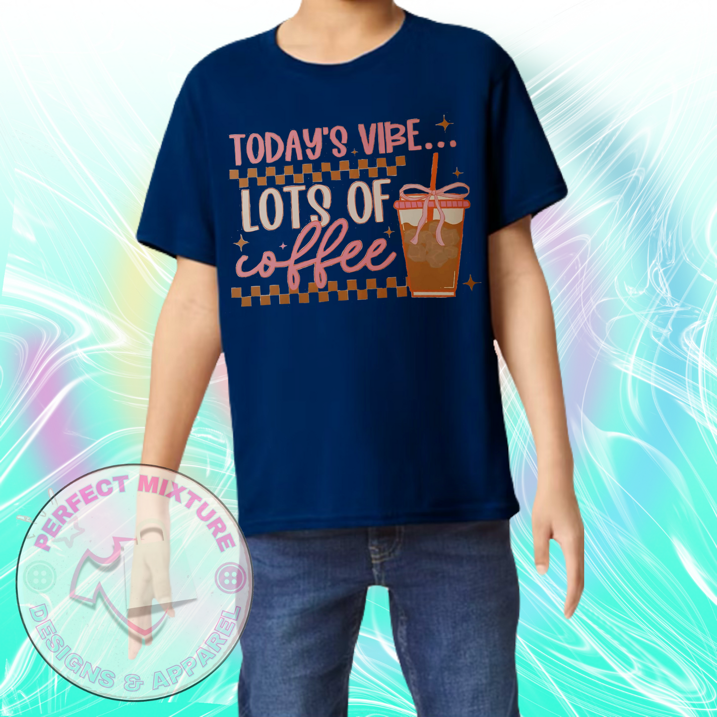Todays Vibe Coffee Design Tee