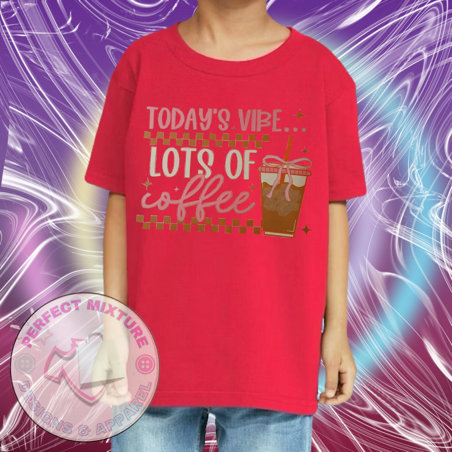 Todays Vibe Coffee Design Tee