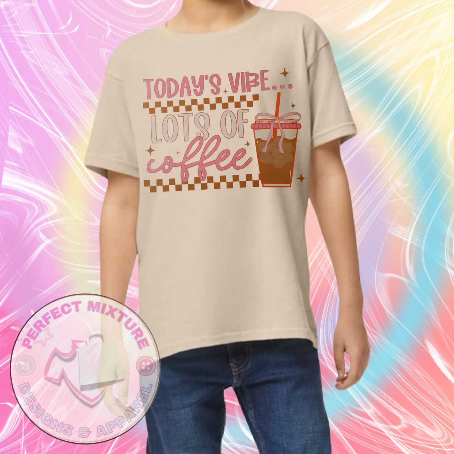 Todays Vibe Coffee Design Tee