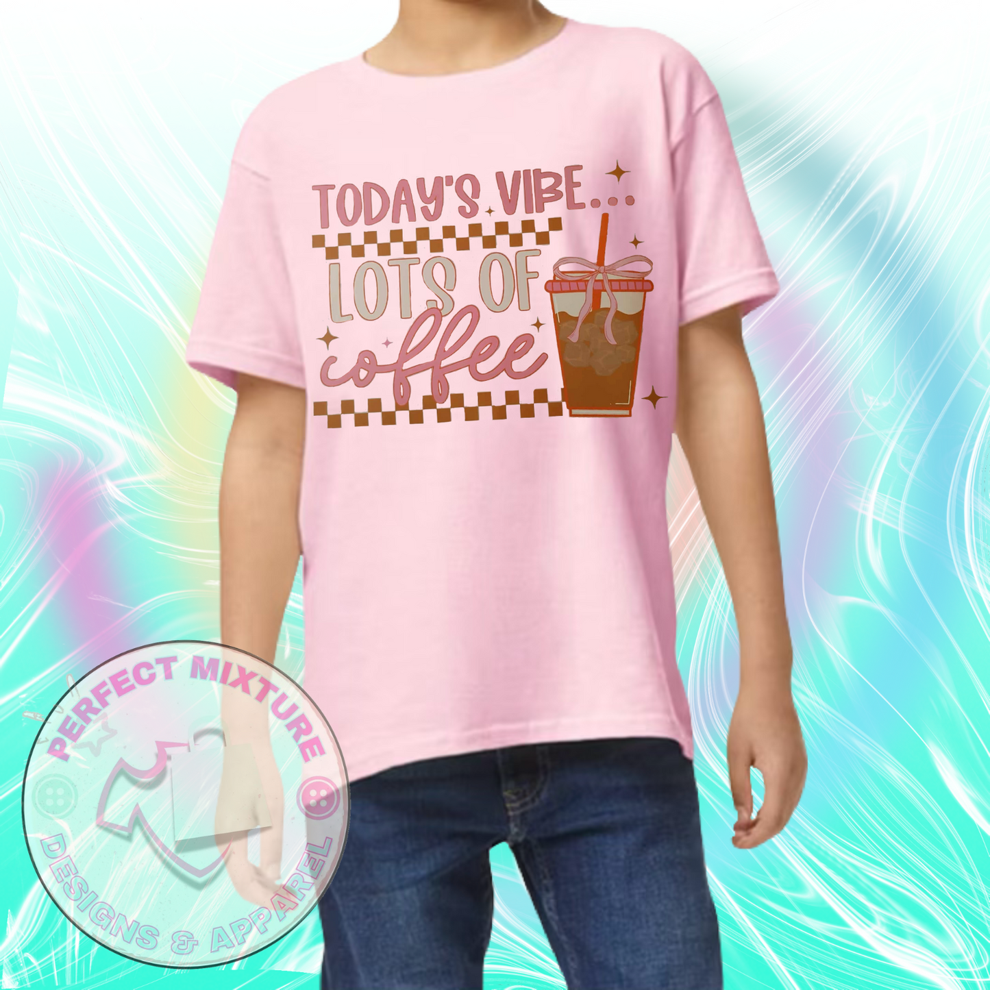 Todays Vibe Coffee Design Tee