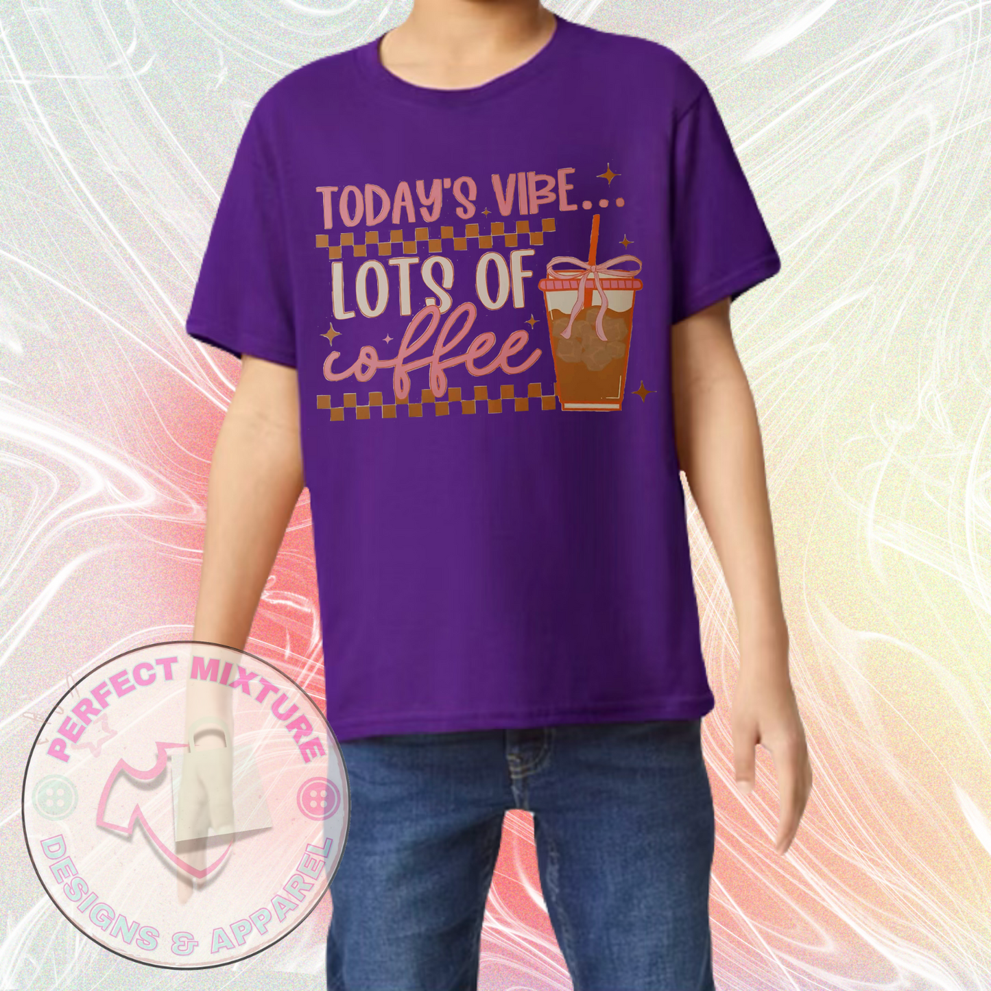 Todays Vibe Coffee Design Tee