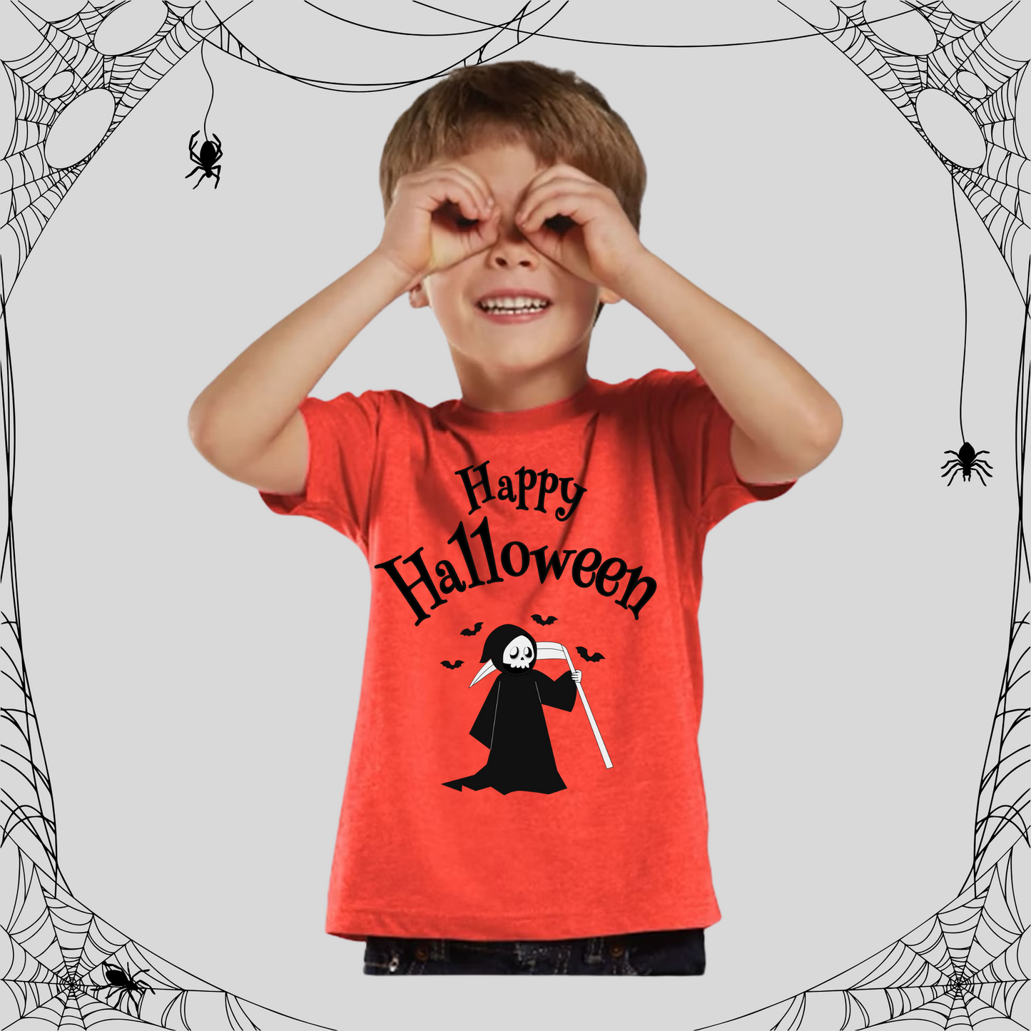 Toddler Happy Halloween Reaper Tee