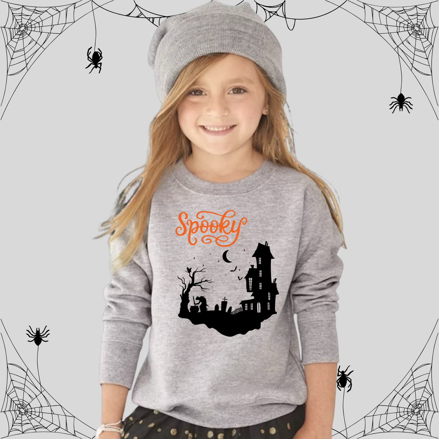 Toddler Spooky Halloween Sweatshirt