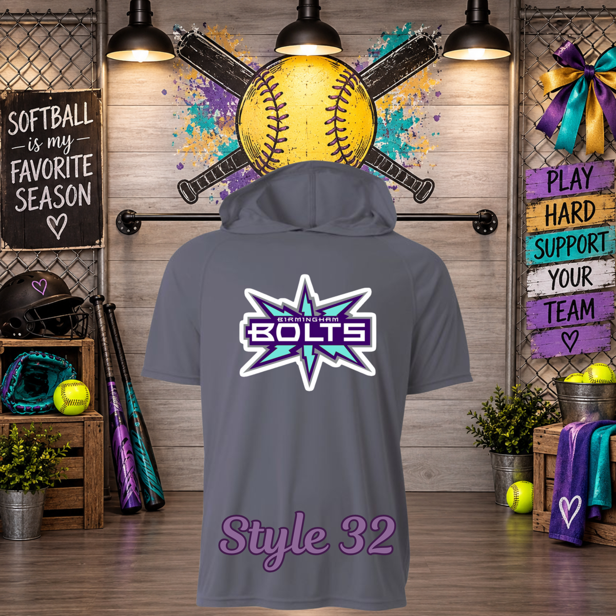 DriFit Short Sleeve with Hood