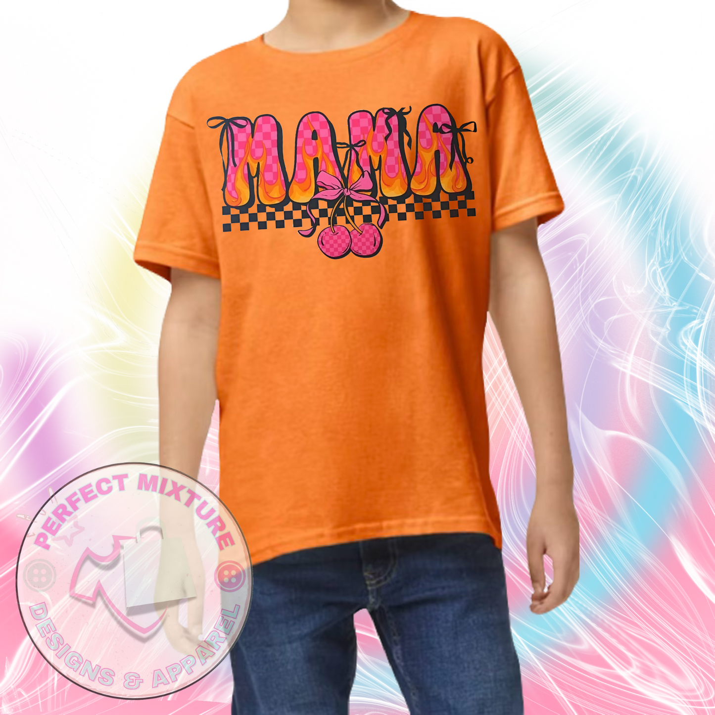 Mama Cherry Design Tee