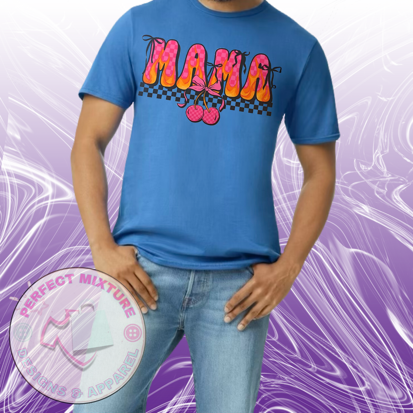 Mama Cherry Design Tee