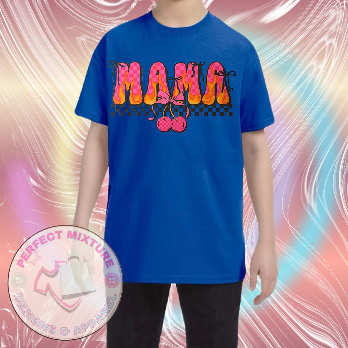Mama Cherry Design Tee
