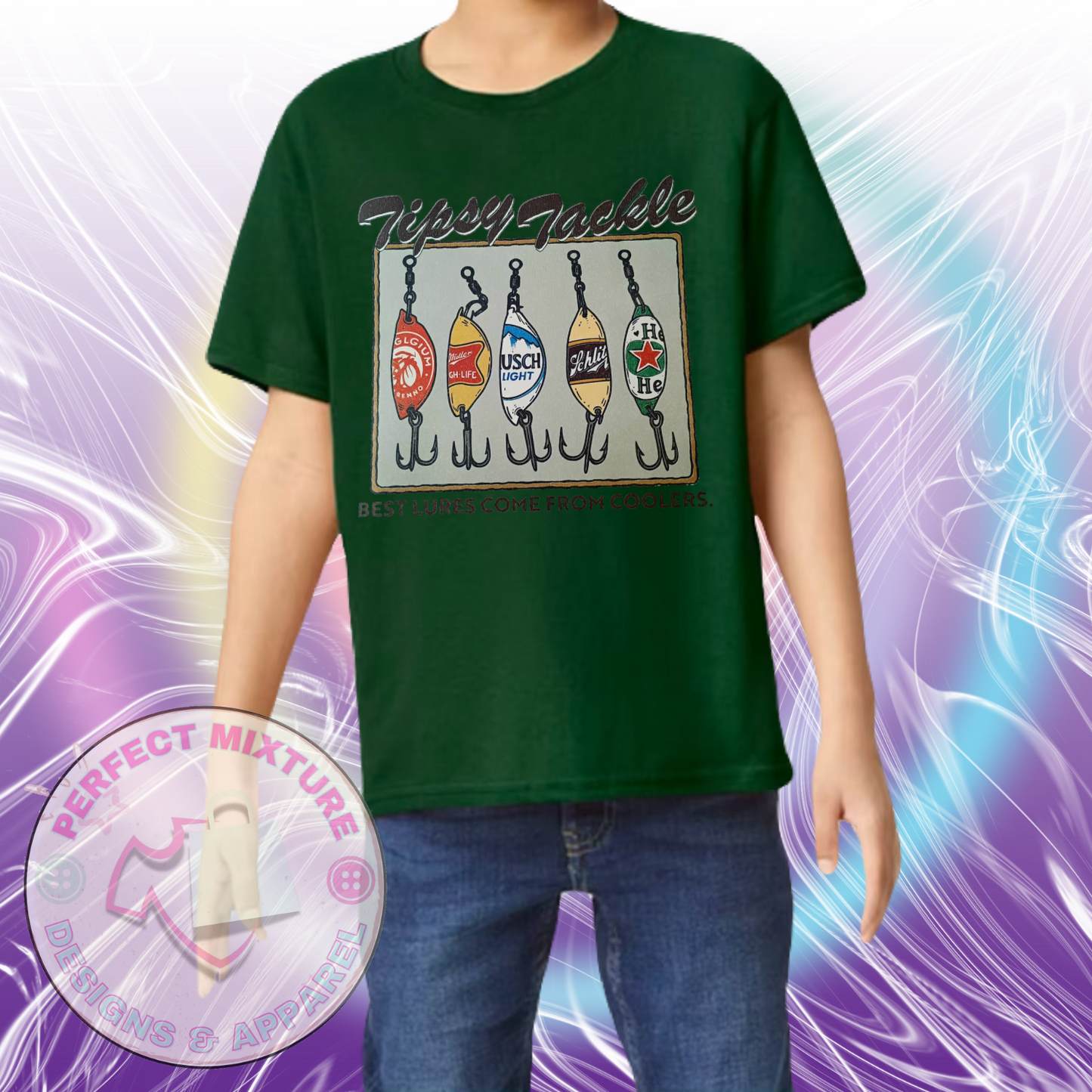 Tipsy Tackle Design Tee