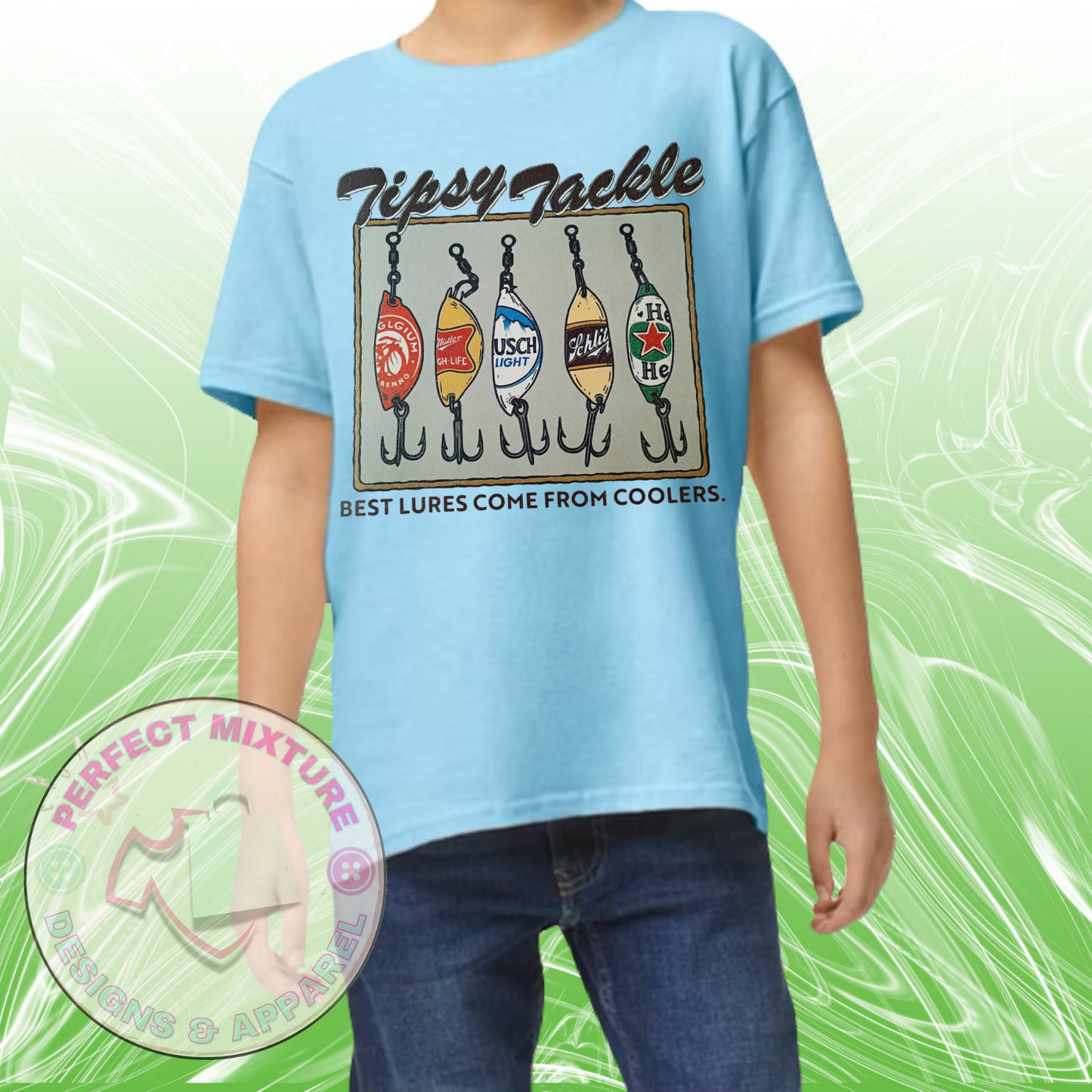 Tipsy Tackle Design Tee