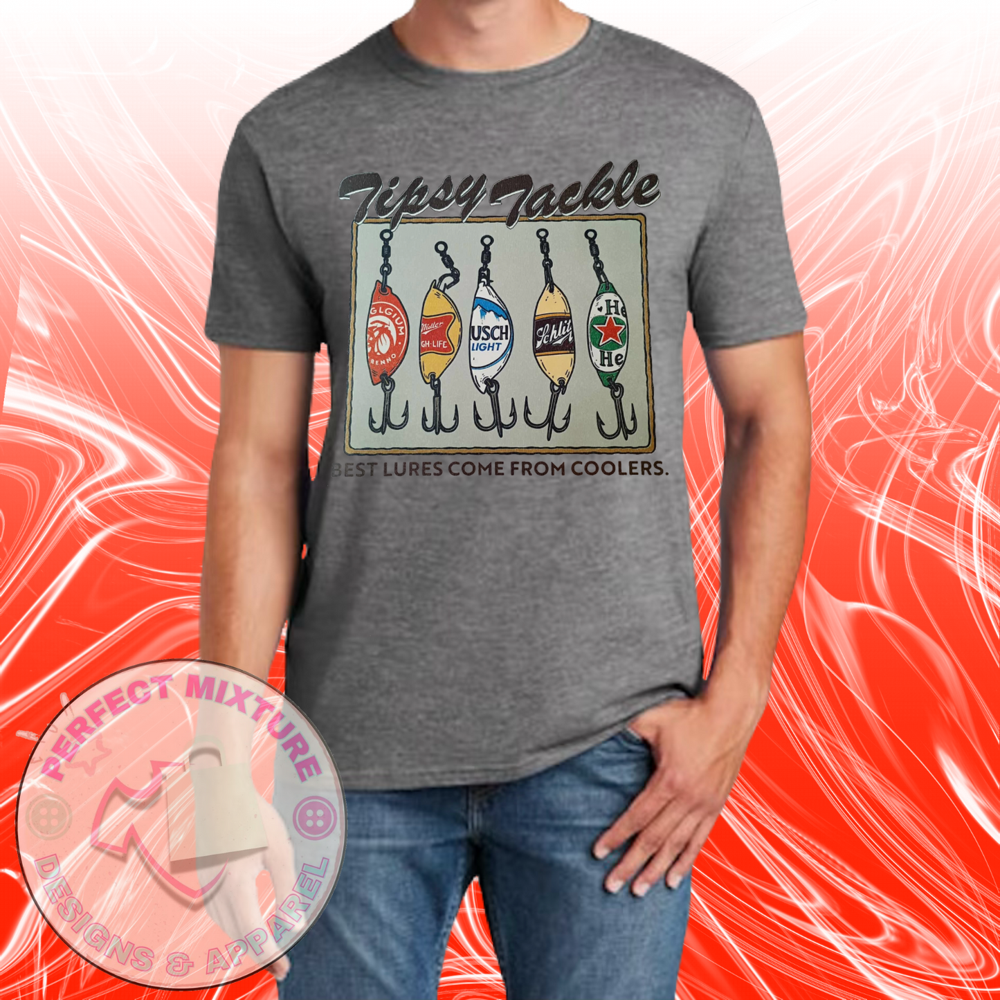 Tipsy Tackle Design Tee