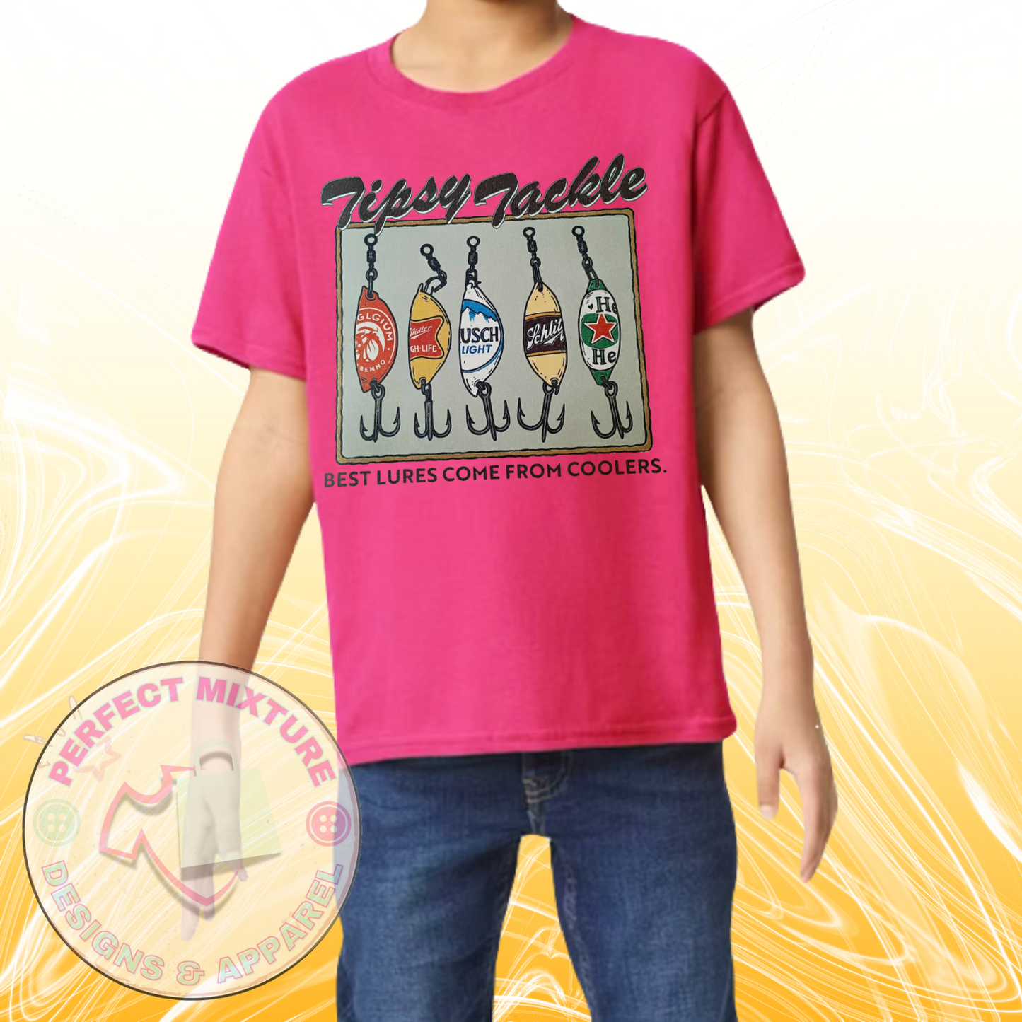 Tipsy Tackle Design Tee