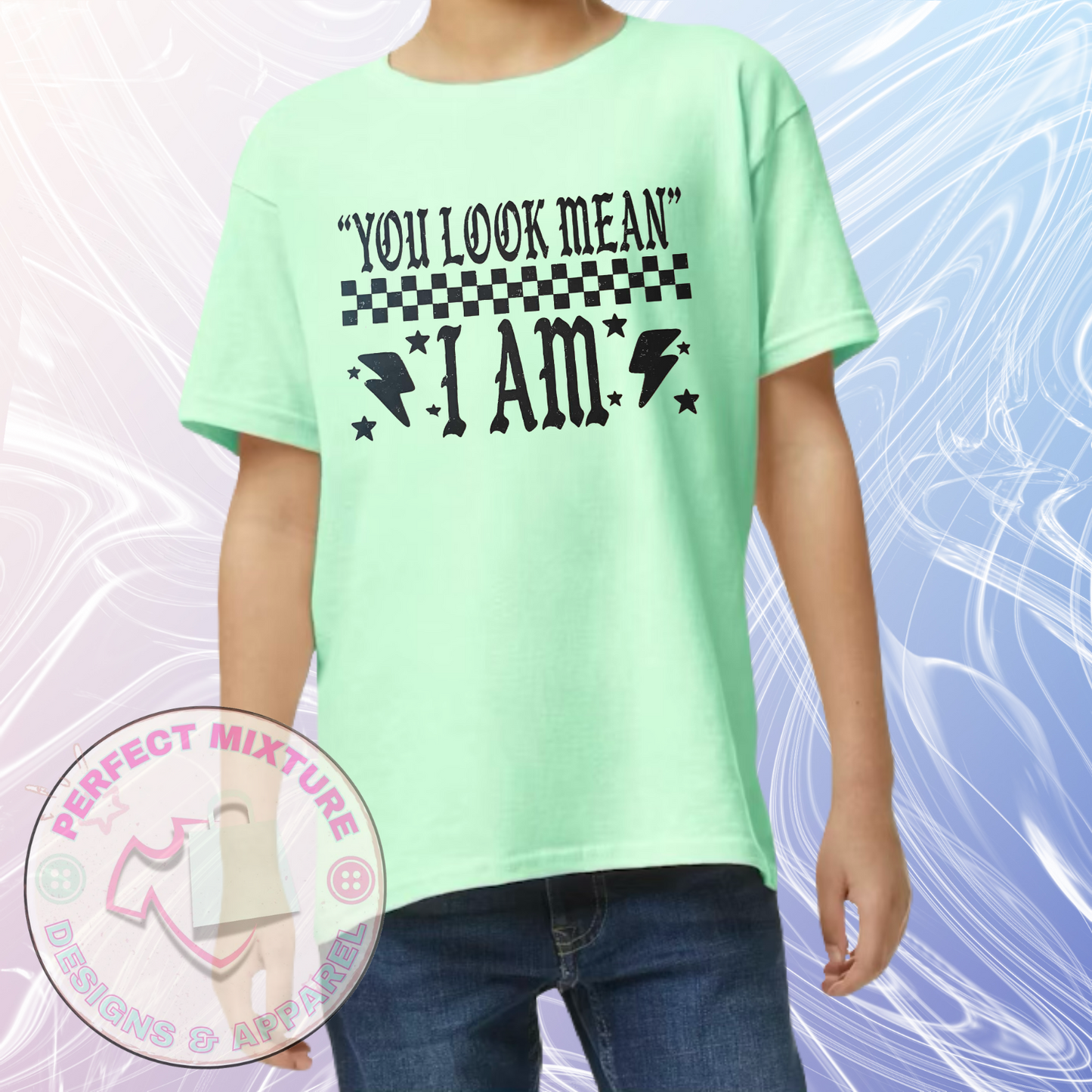 You Look Mean Design Tee