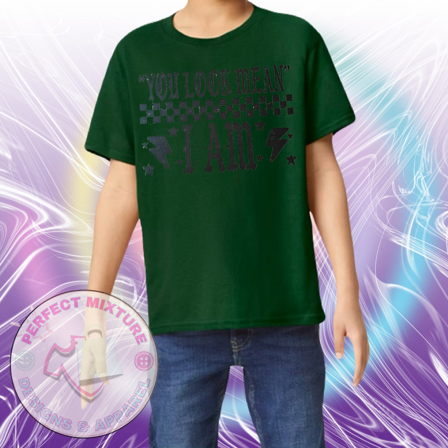 You Look Mean Design Tee