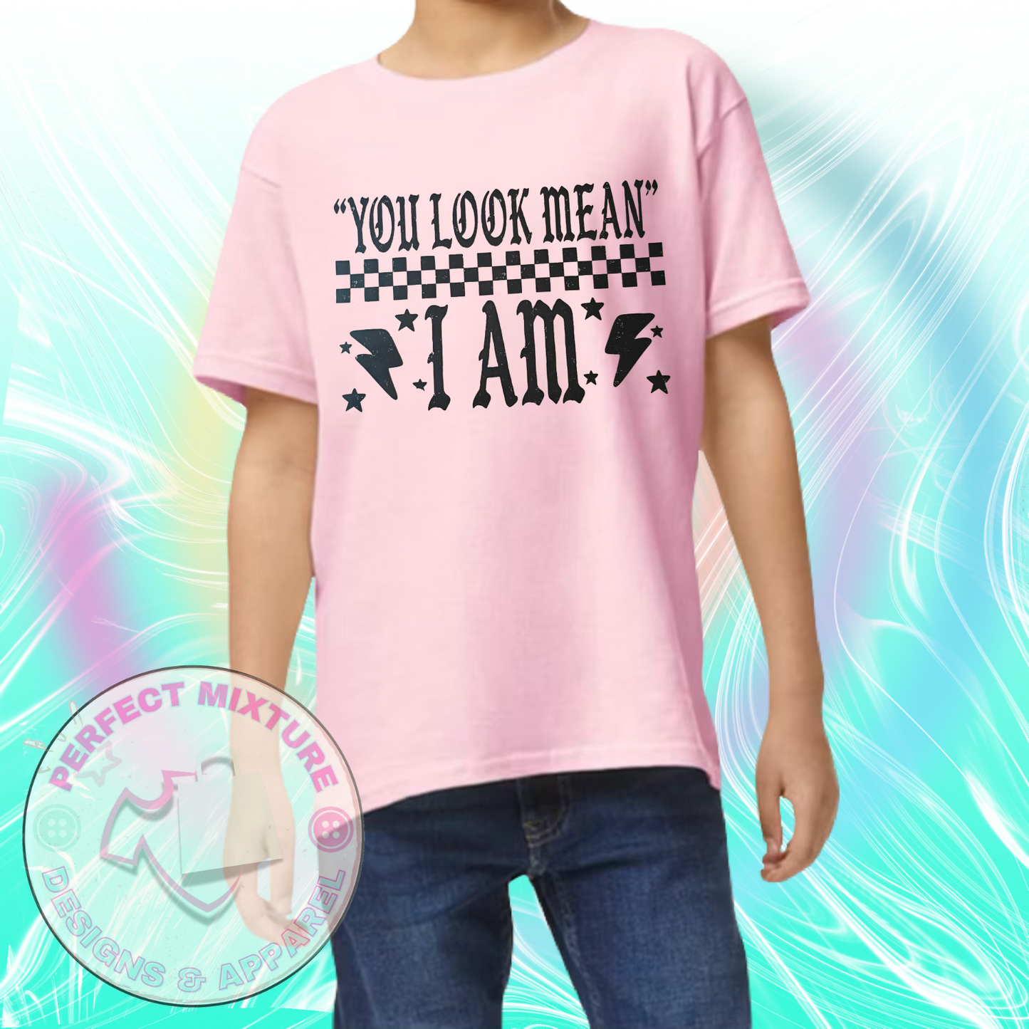 You Look Mean Design Tee