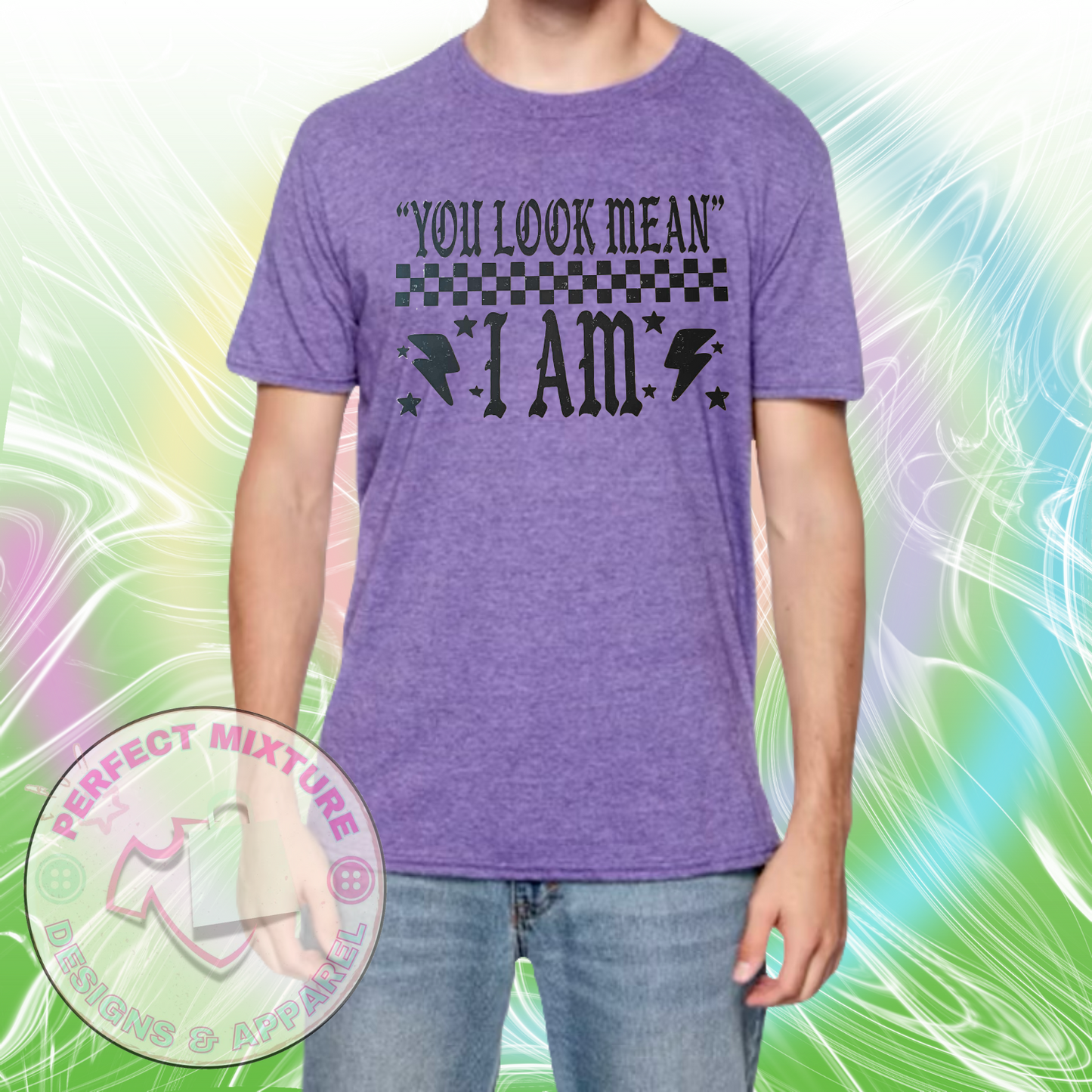 You Look Mean Design Tee