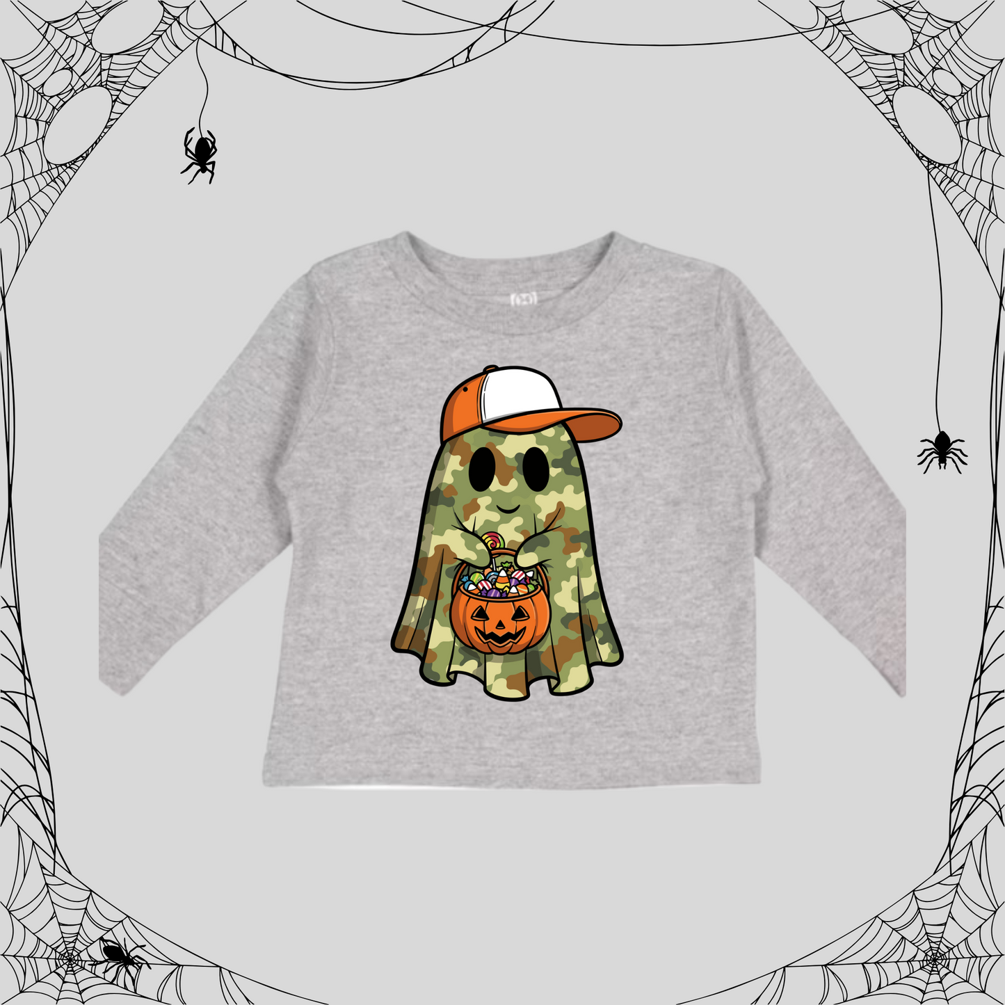 Toddler Camo Ghost Long Sleeve