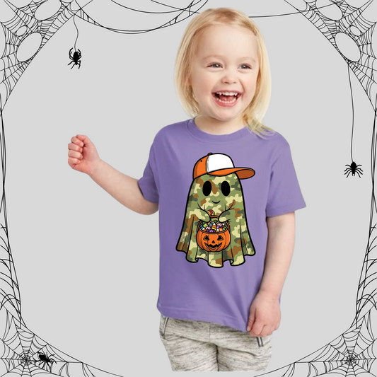 Toddler Camo Ghost Tee
