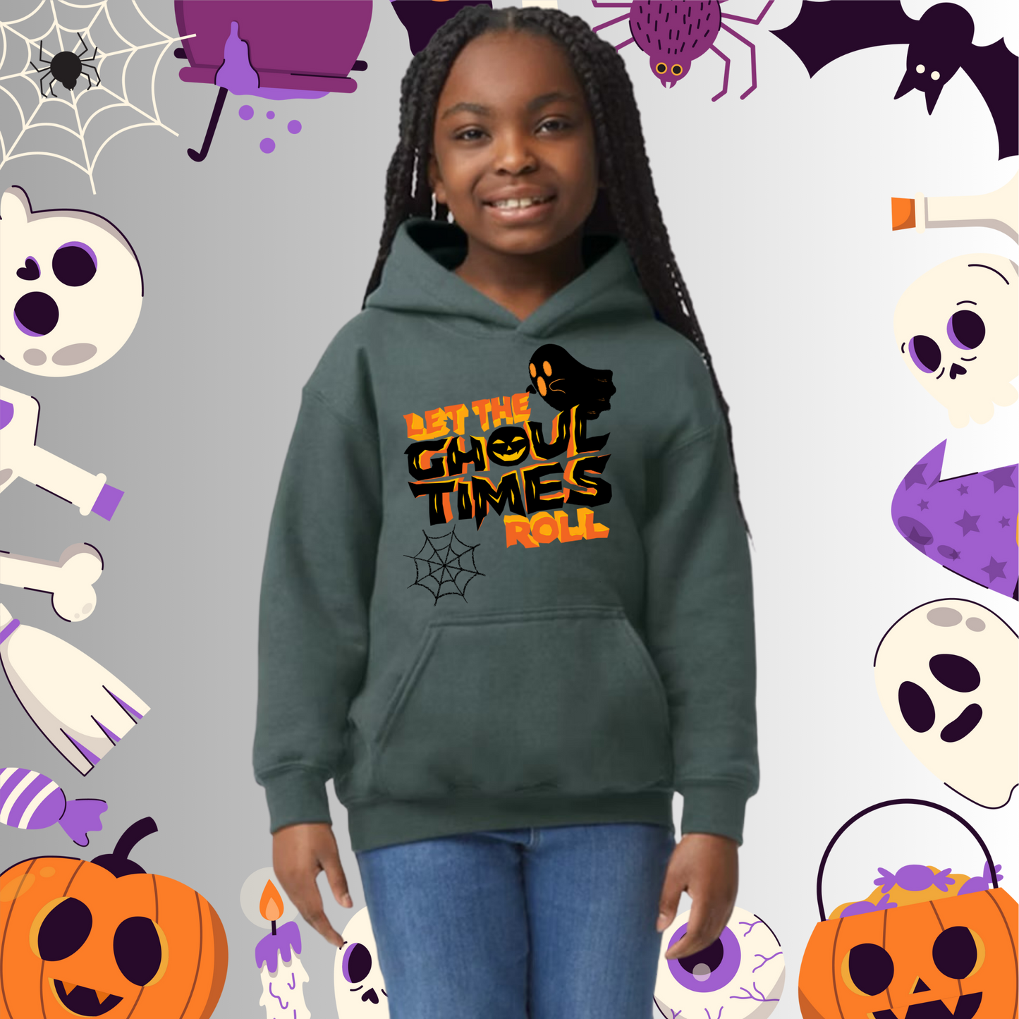 Youth Ghoul Times Roll O/B Hoodie