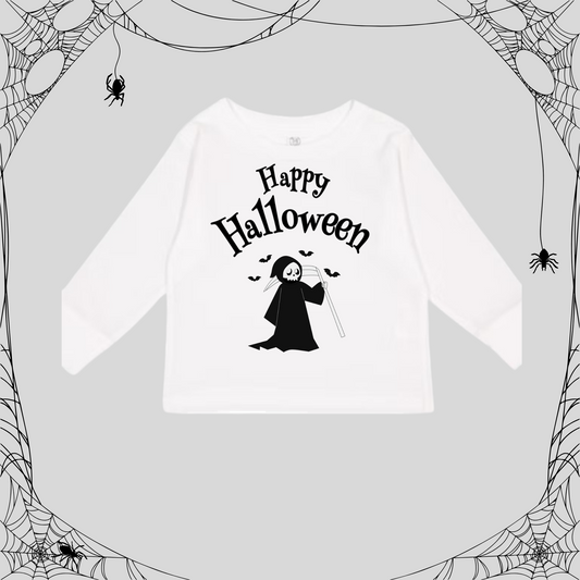 Toddler Happy Halloween Reaper Long Sleeve