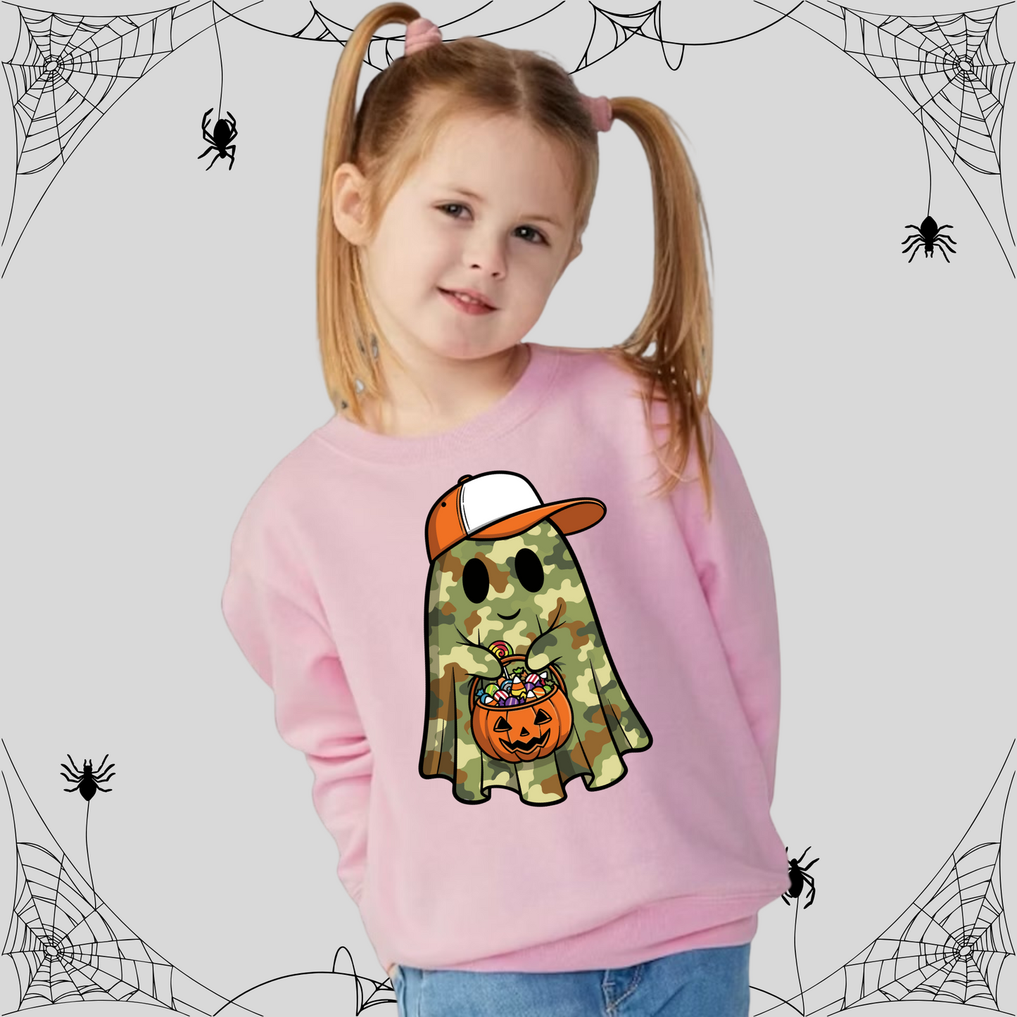 Toddler Camo Ghost Sweatshirt