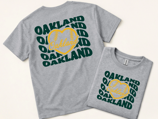Oakland 💛 Gildan Cotton