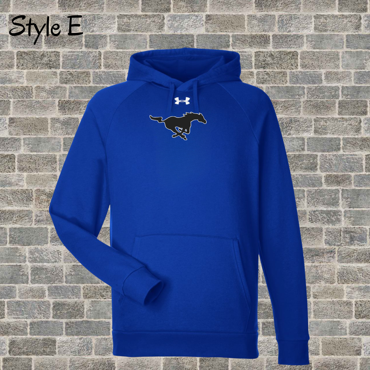 Royal Under Armour Fleece Hoodie