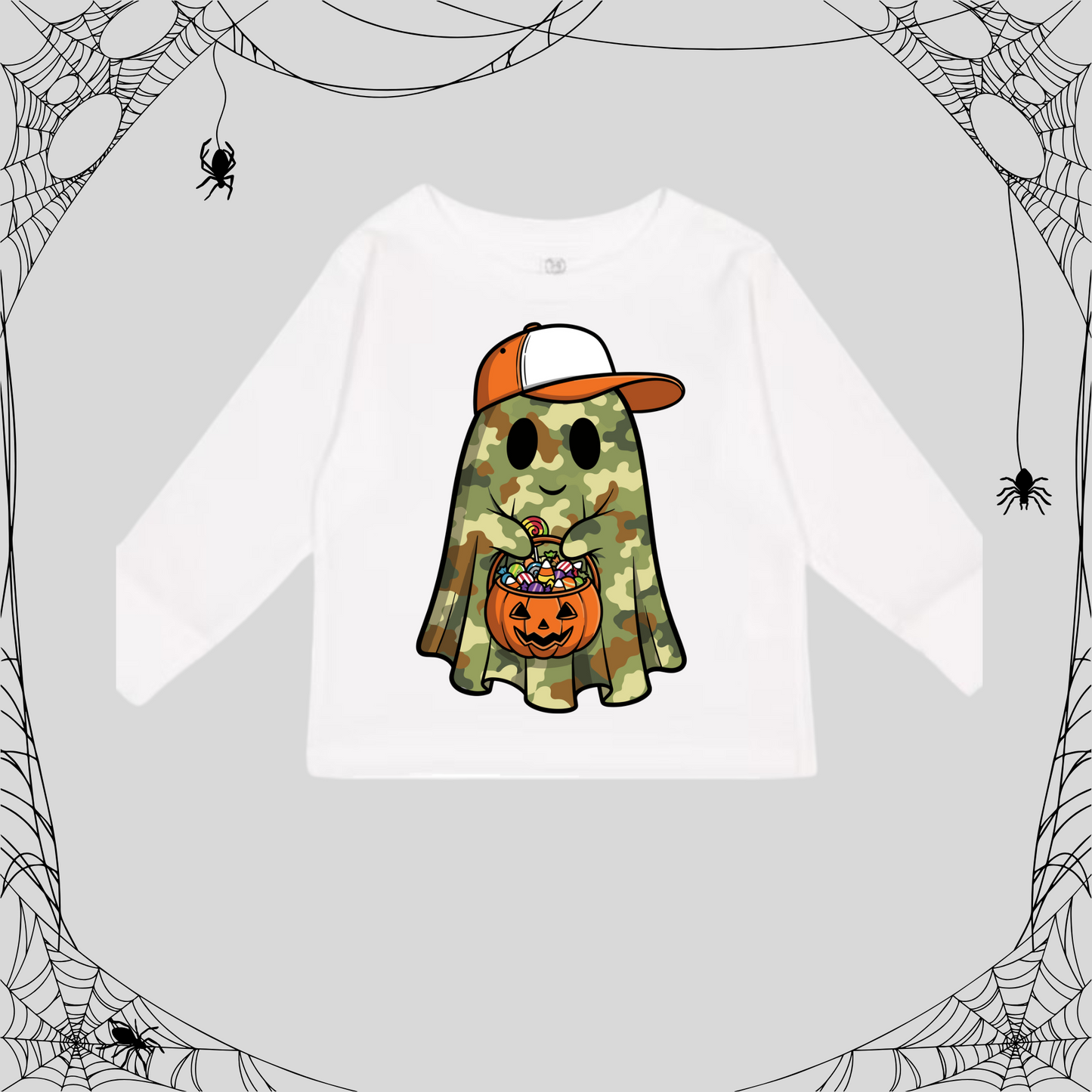 Toddler Camo Ghost Long Sleeve