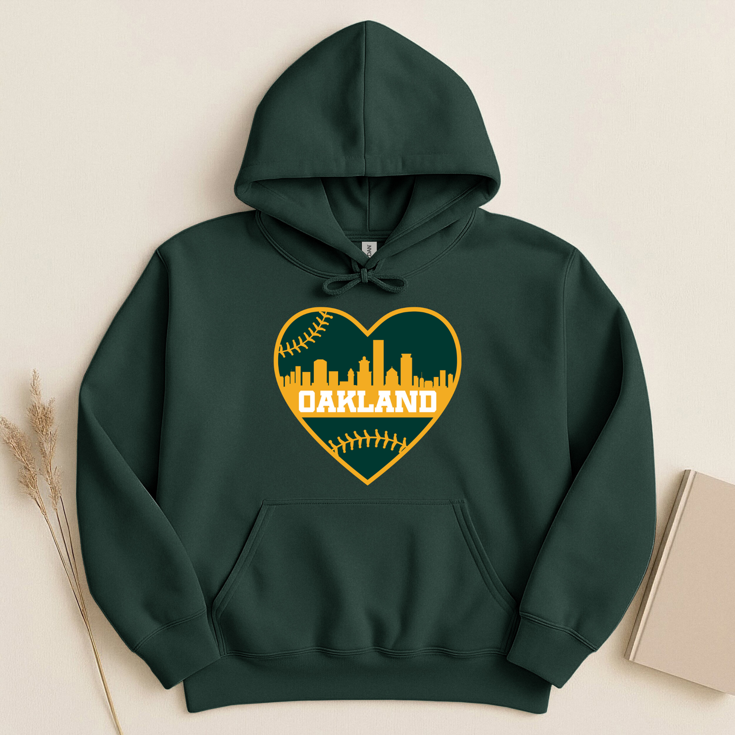 Oakland 💛 Gildan Hoodie