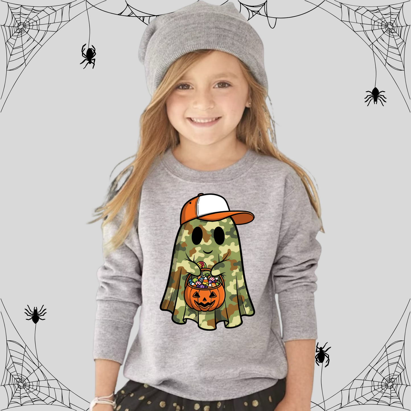 Toddler Camo Ghost Sweatshirt