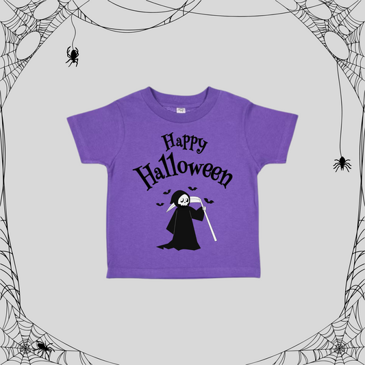 Toddler Happy Halloween Reaper Tee