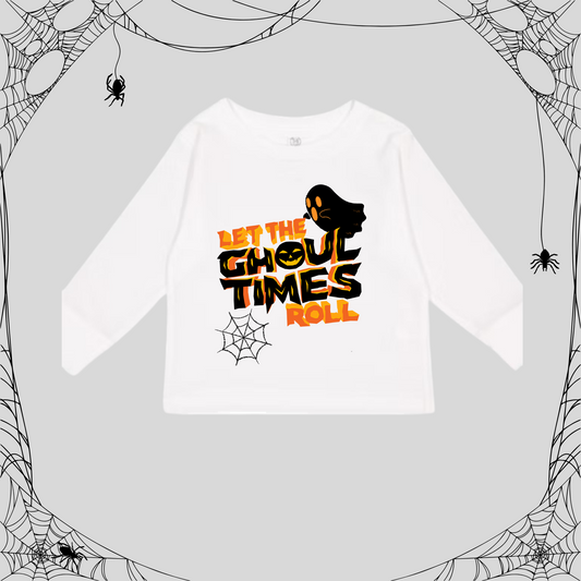 Toddler Ghoul Times Roll O/B Long Sleeve