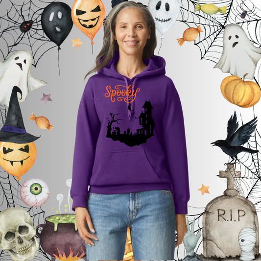 Adult Spooky Halloween Hoodie