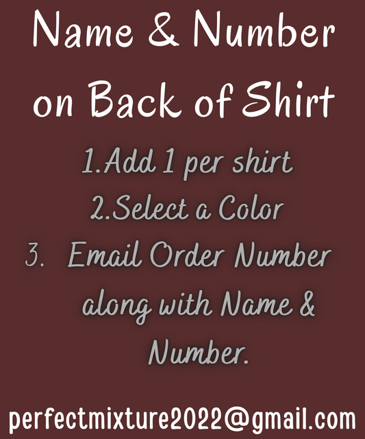 Name & Number Add On