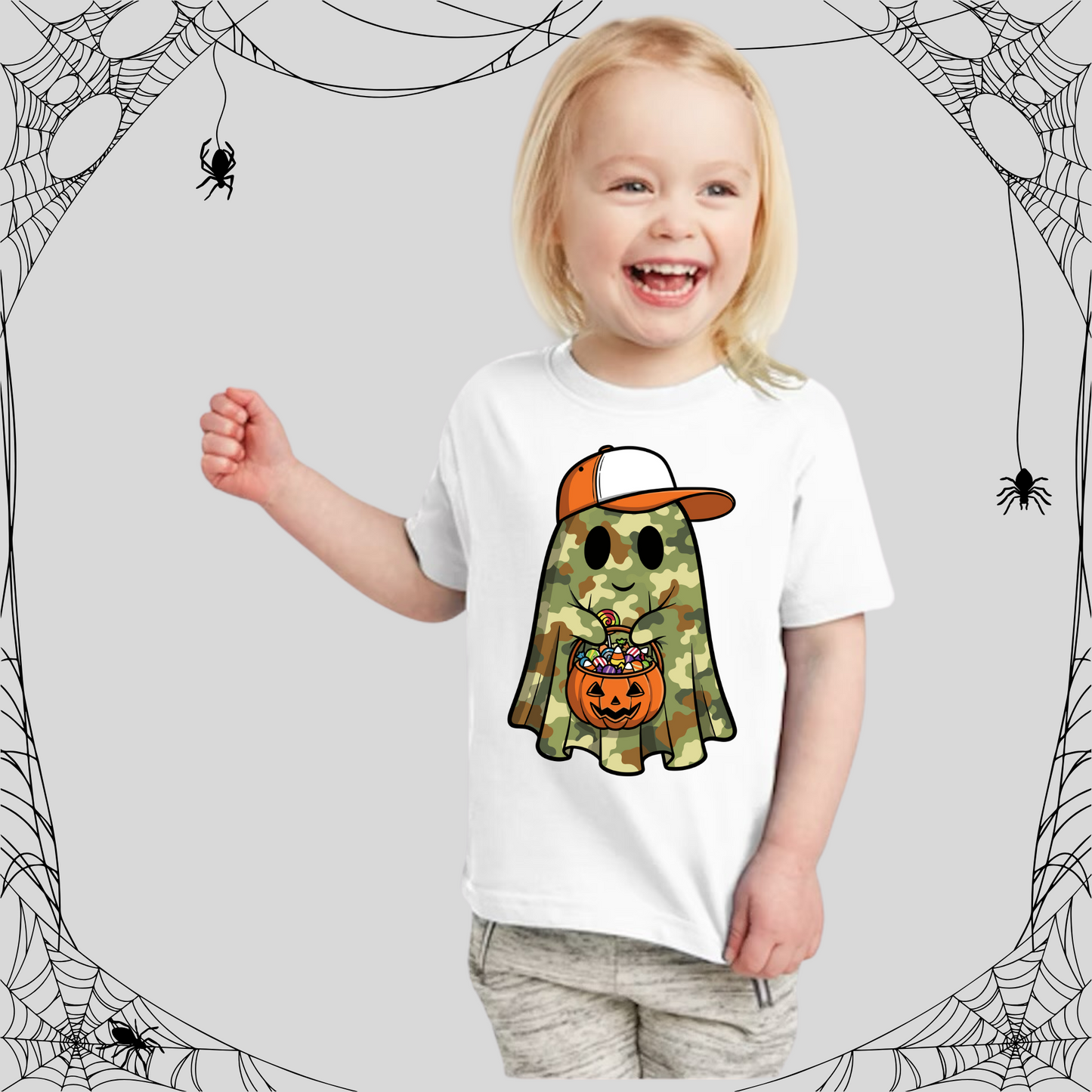 Toddler Camo Ghost Tee